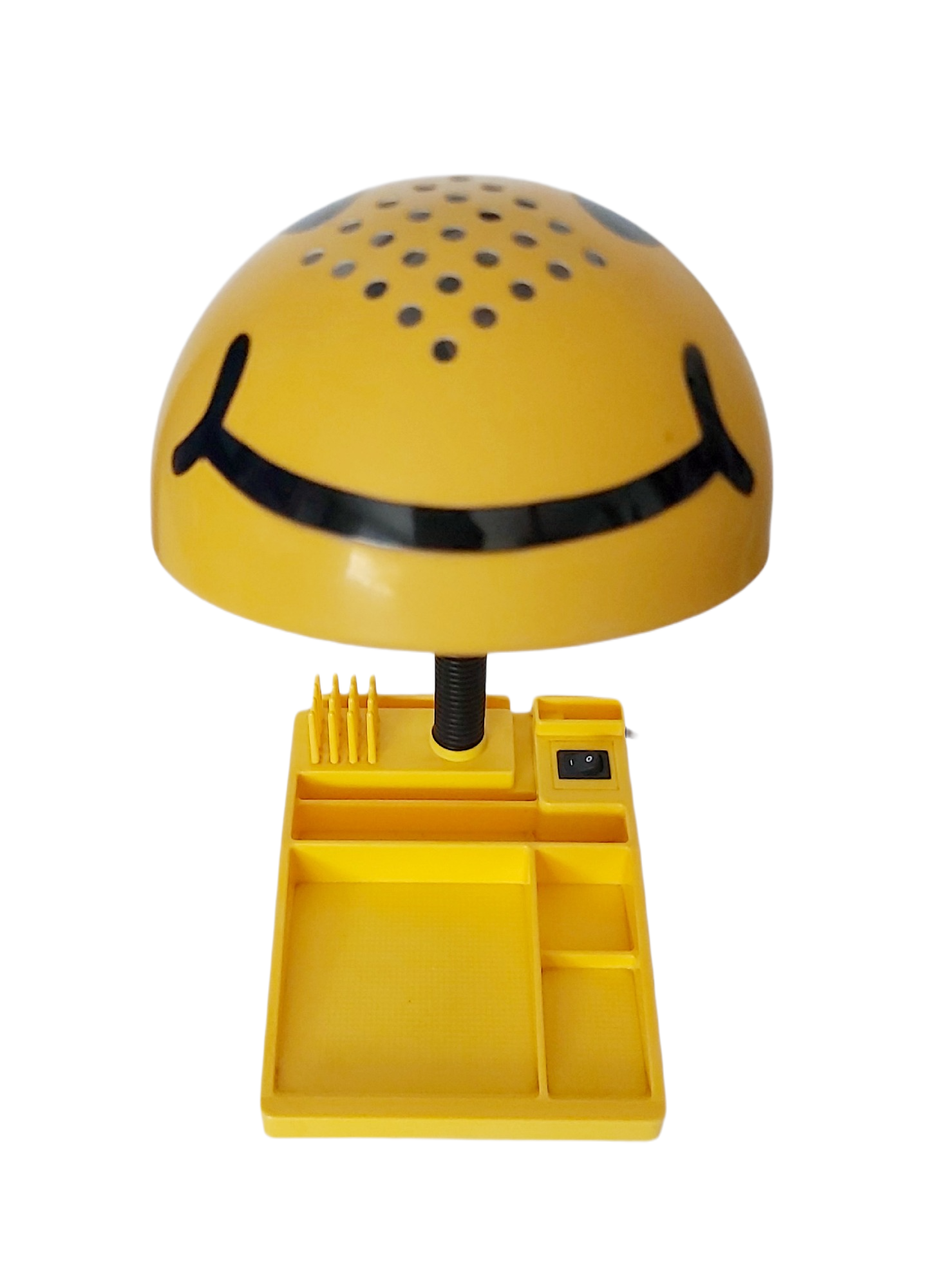 Lampe de Bureau Smiley Années 80/90 Jaune Pop – Image 4