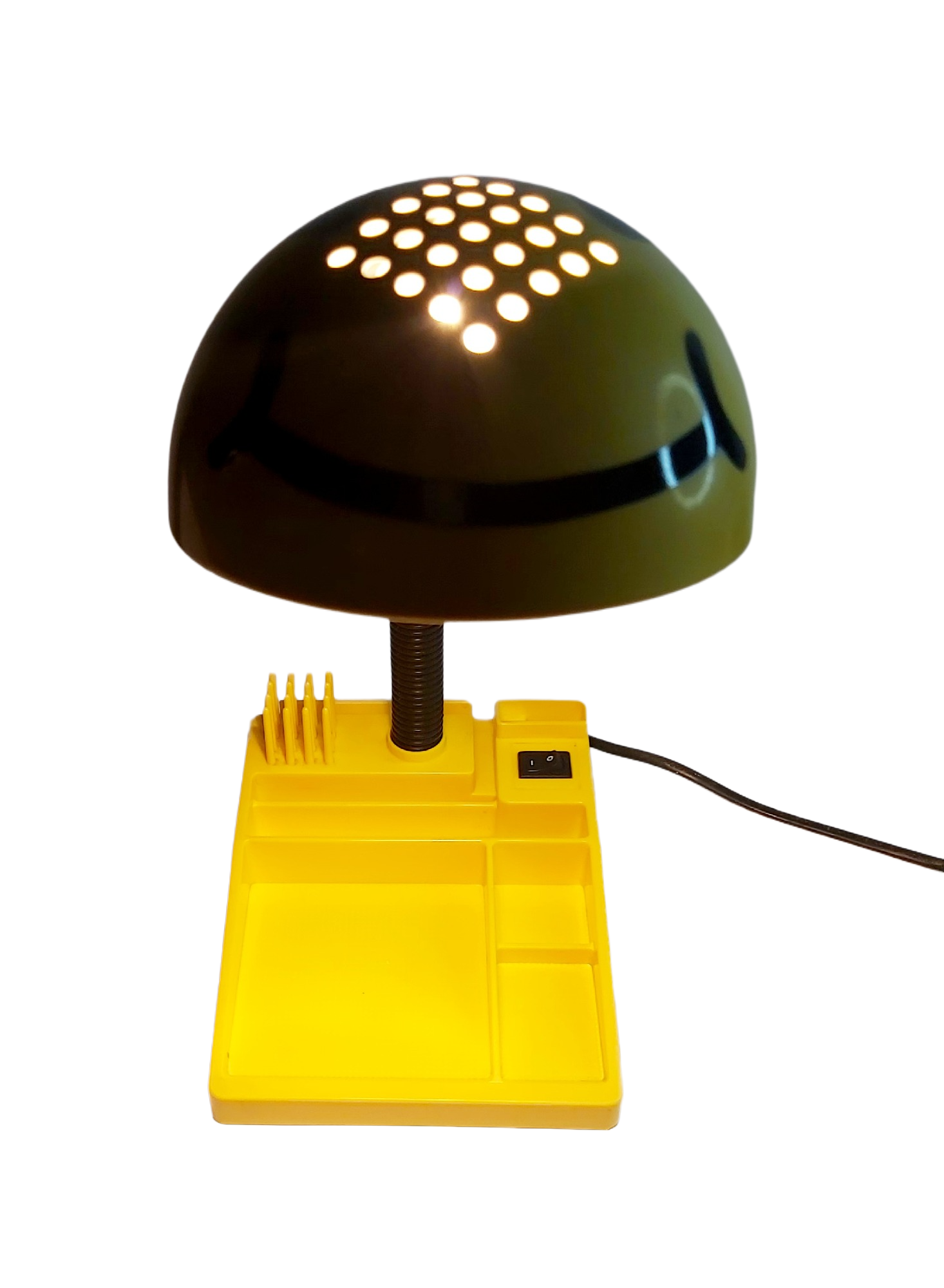 Lampe de Bureau Smiley Années 80/90 Jaune Pop – Image 9