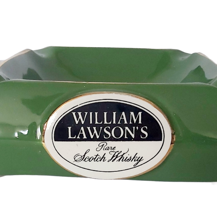 ​William Lawson's  Grand Cendrier Moulin des Loups Céramique Verte