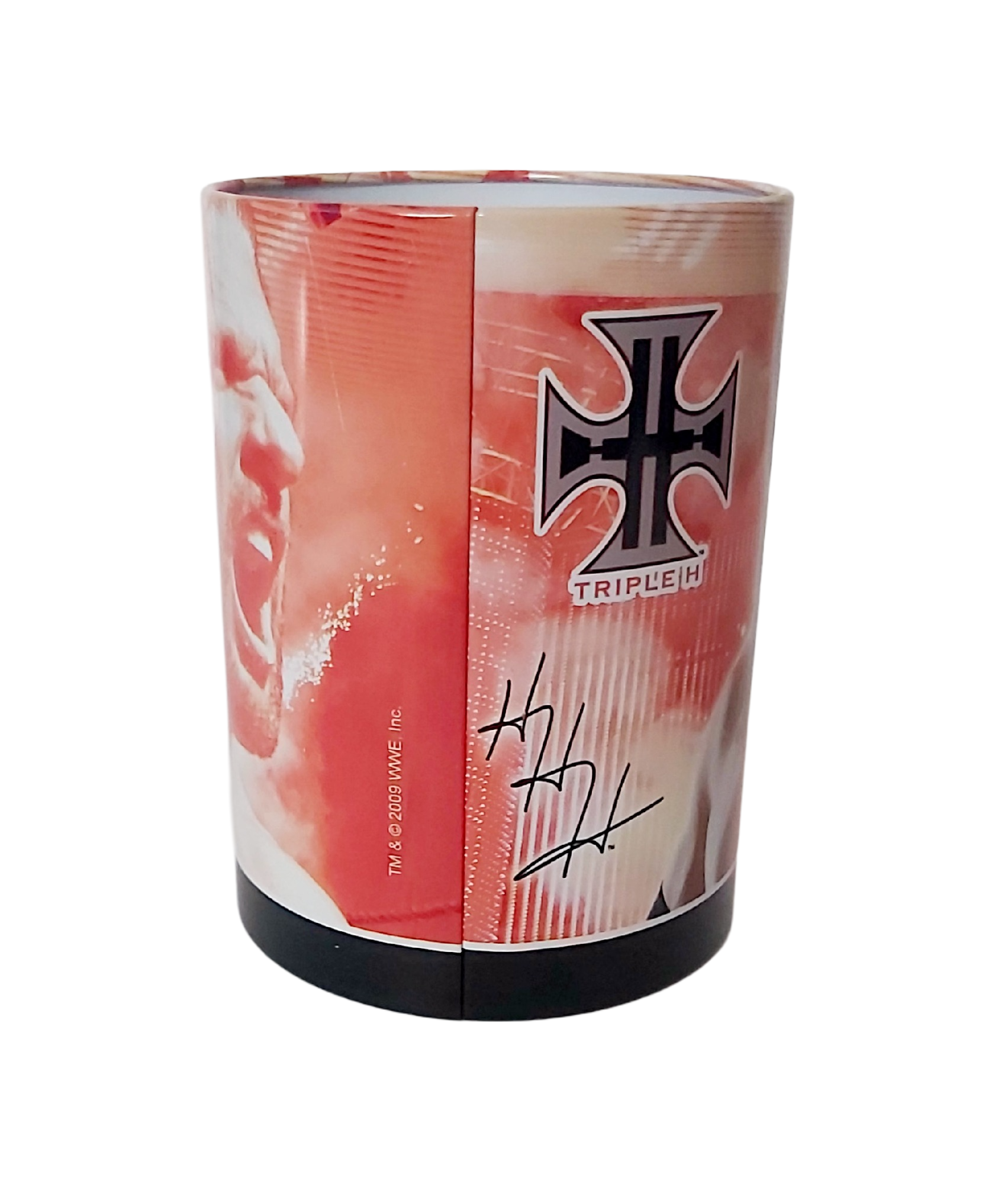 WWE Catch Pot à Crayons "Triple H" (2009) En Métal Neuf – Image 5