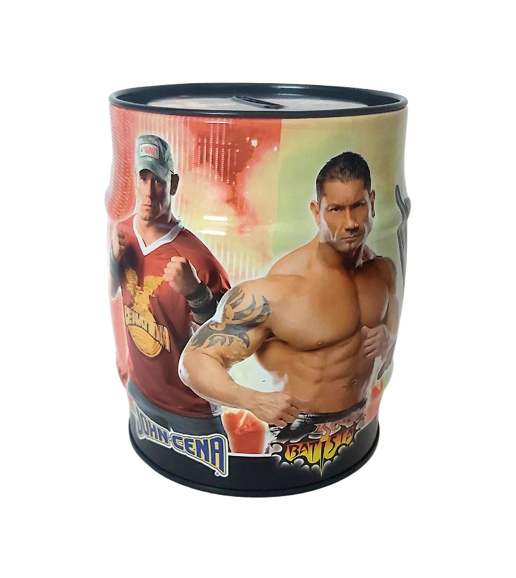 WWE Catch Tirelire "John Cena, Triple H, Randy Orton, Batista" (2009) Neuve – Image 3