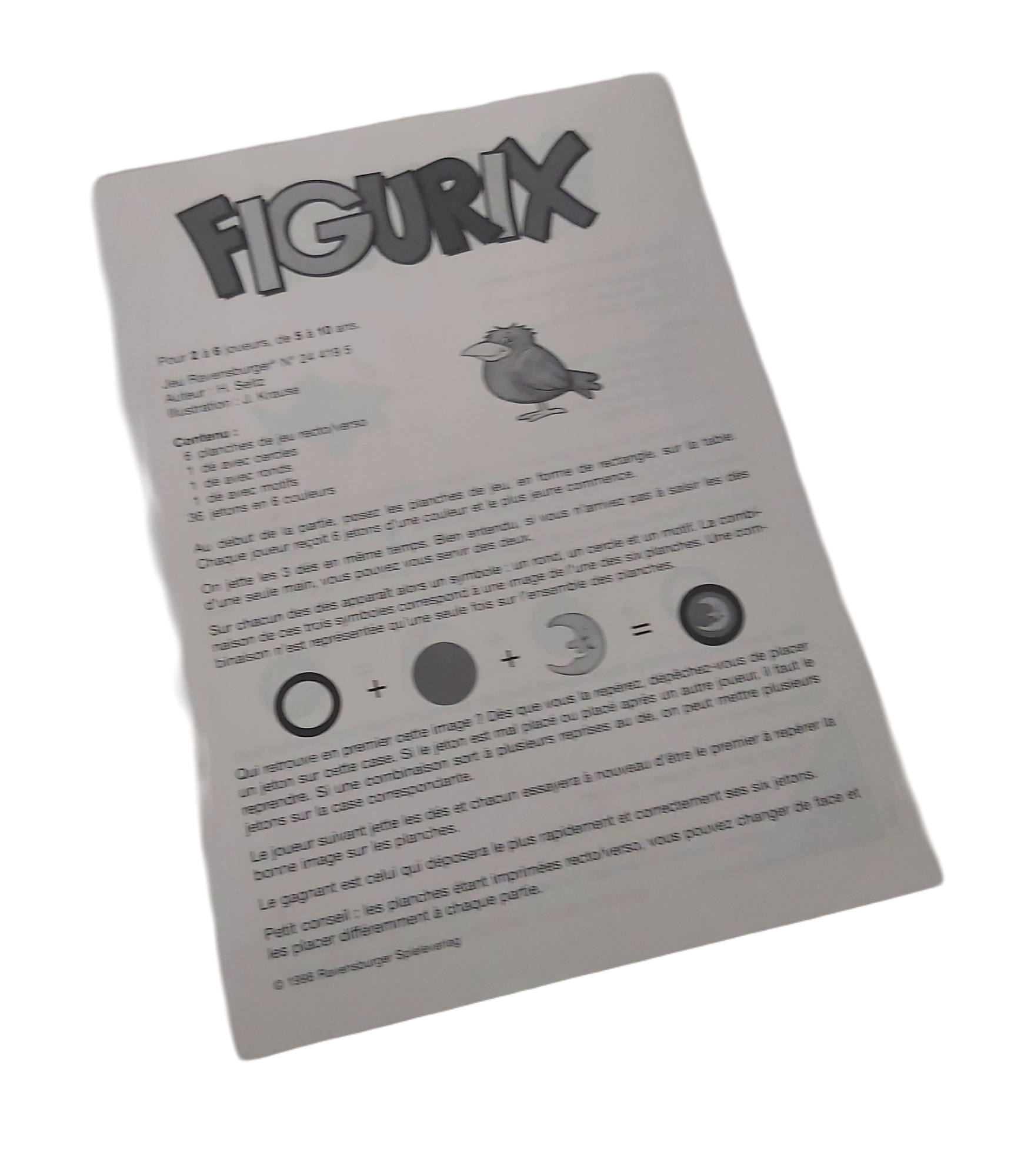 Figurix Ravensburger Jeu De Société (1998) Complet – Image 3