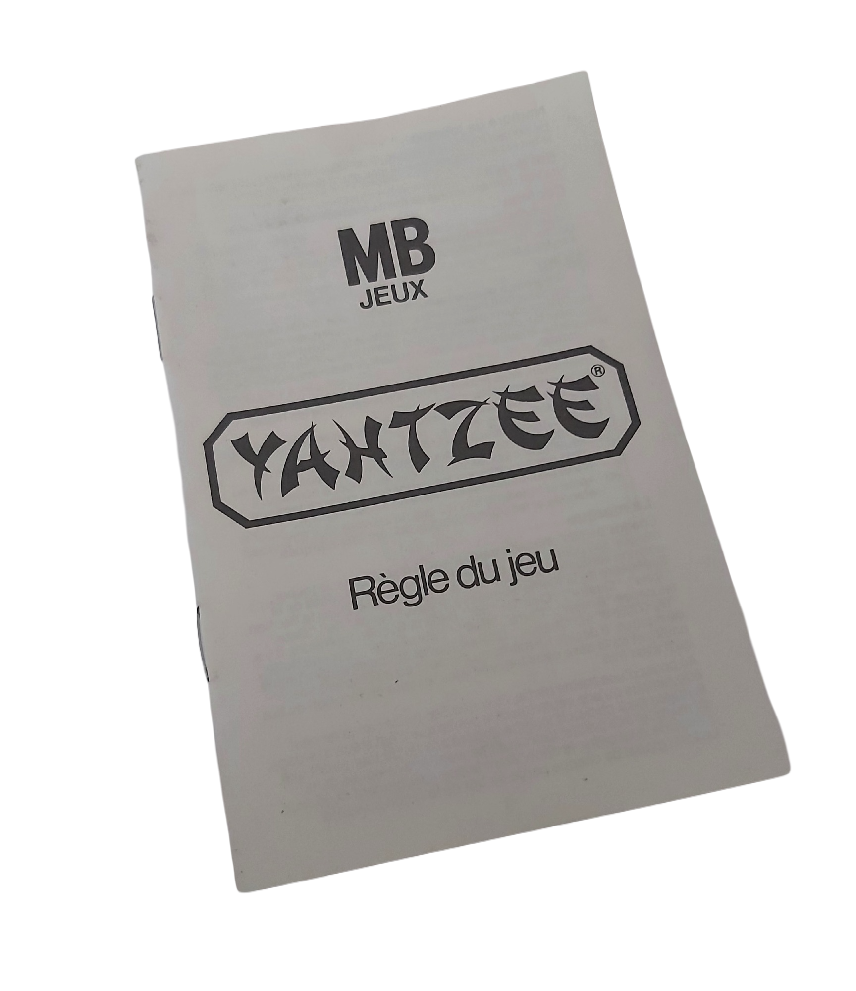 Yahtzee MB Jeux Jeu De Dés (1982) Complet – Image 3