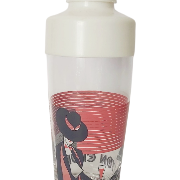 Shaker à Cocktail Vintage Cotton Club 80s