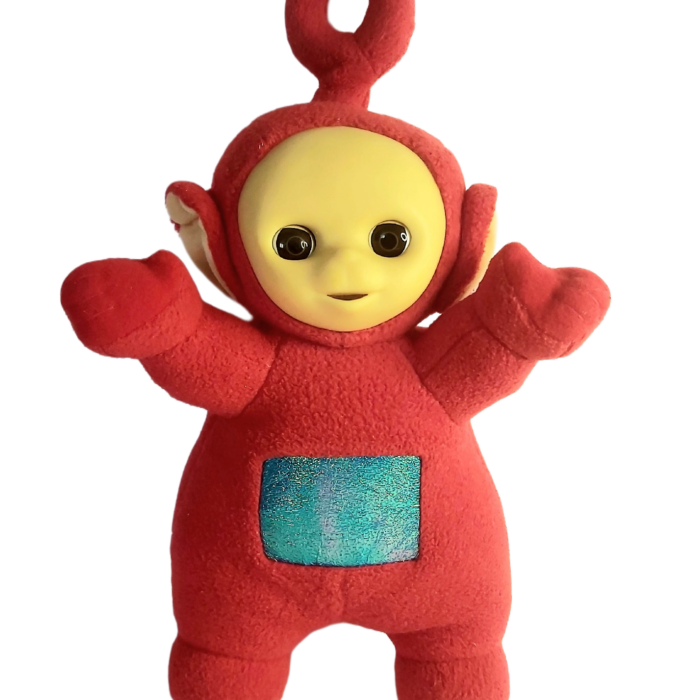 Télétubbies Po Rouge • Grande Peluche 35 cm Hasbro BBC 1999