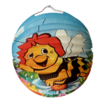 Maya l'Abeille Lampion Papier Années 80
