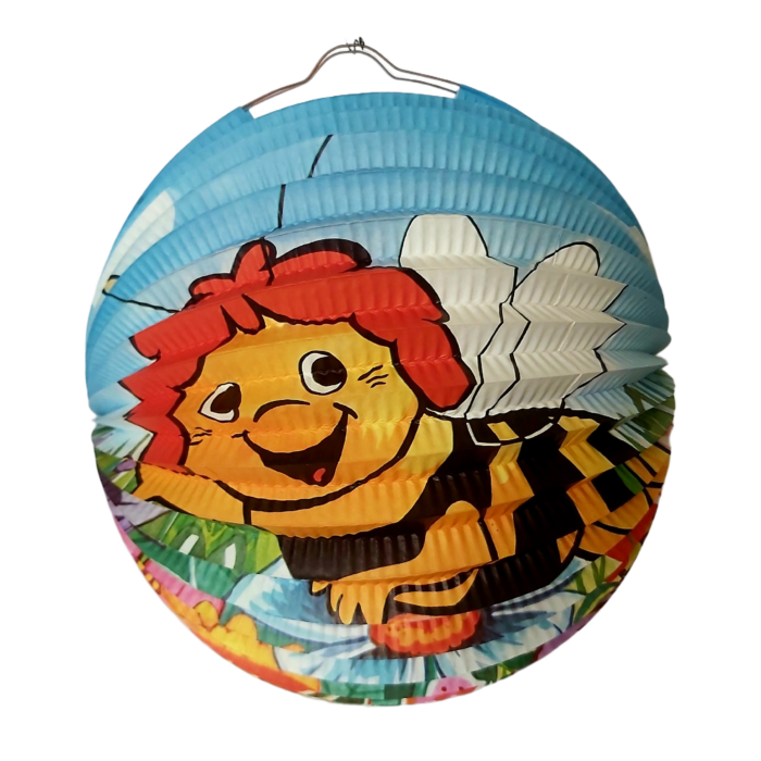 Maya l'Abeille Lampion Papier Années 80
