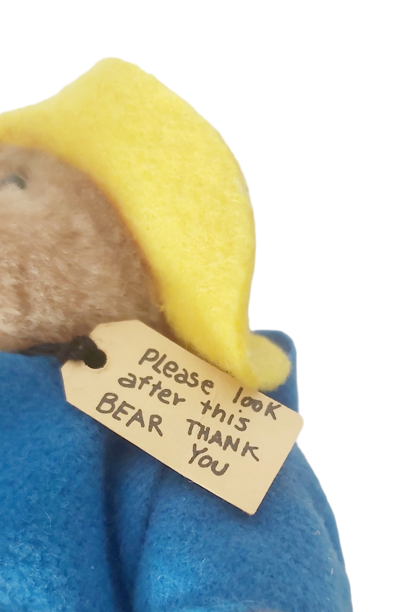 Paddington Bear Ours Articulé Eden Toys 1987 — Avec Sac d'Origine – Image 5