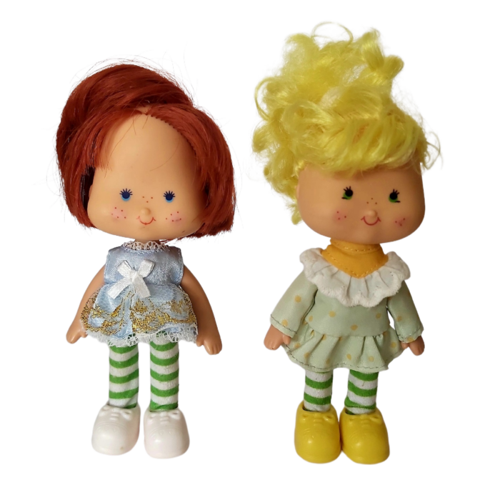 Charlotte aux Fraises — Lot de 2 Figurines Officielles STRB (14 cm)
