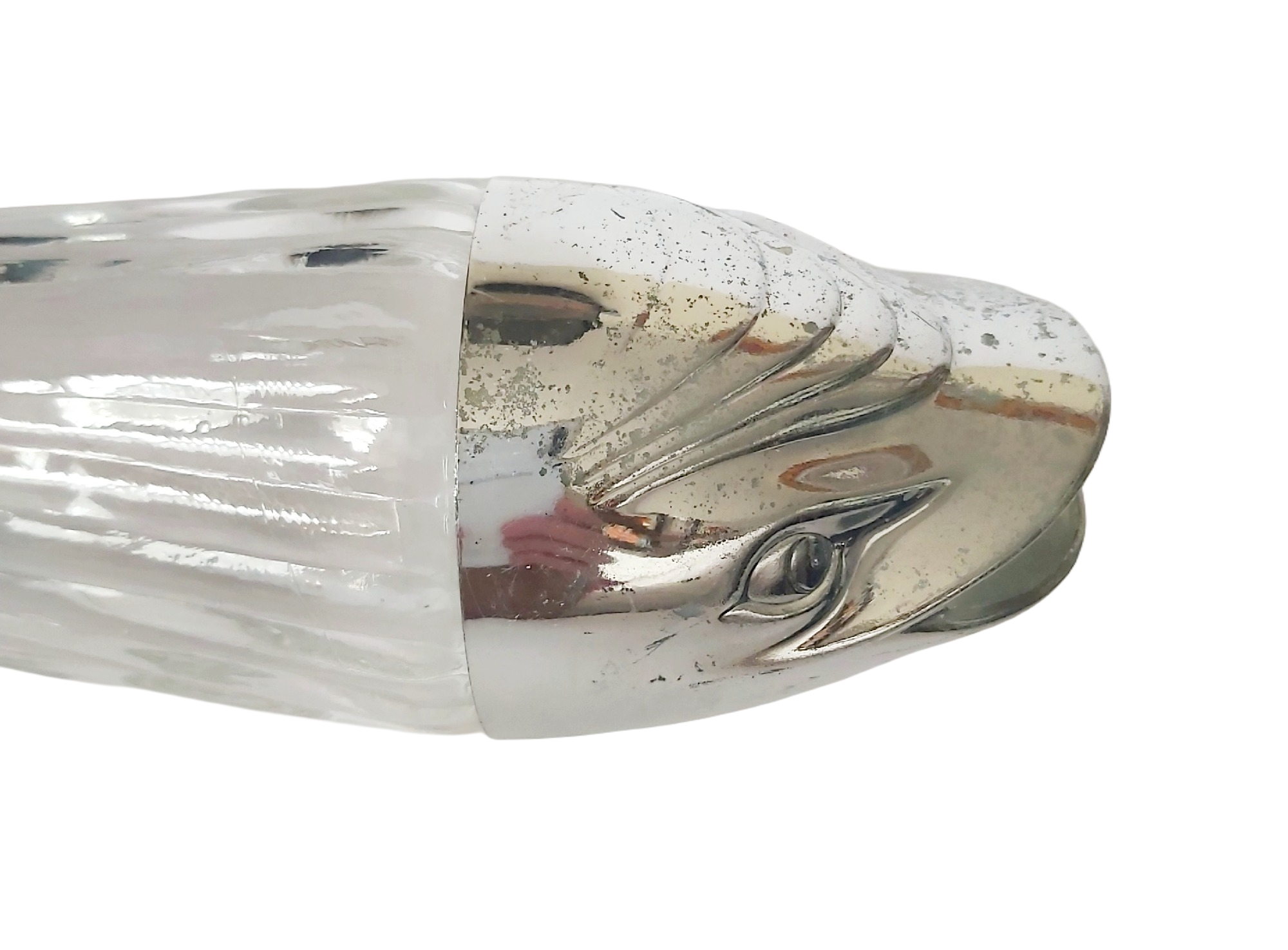 Distributeur de Cacahuètes Vintage Baleine « Nuss Wal » en Verre — Années 60/70 – Image 3
