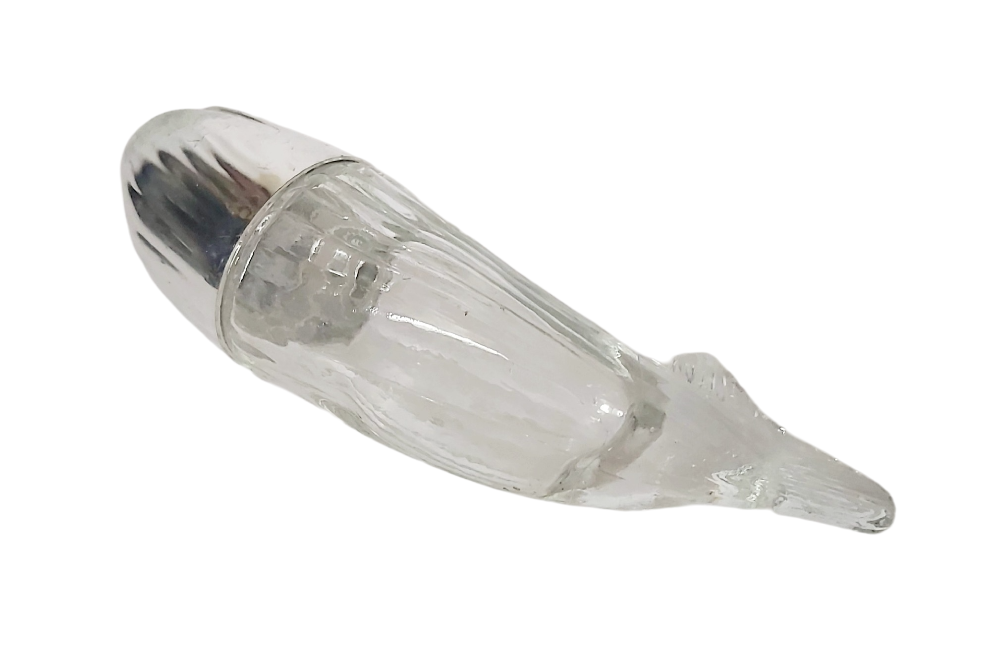 Distributeur de Cacahuètes Vintage Baleine « Nuss Wal » en Verre — Années 60/70 – Image 6