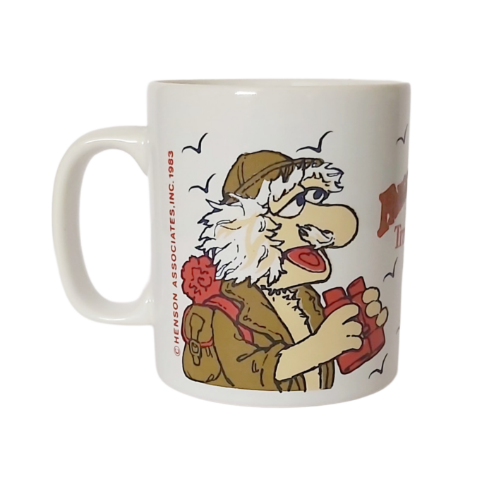 Fraggle Rock mug vintage 1983 Jim Henson Travelling Matt