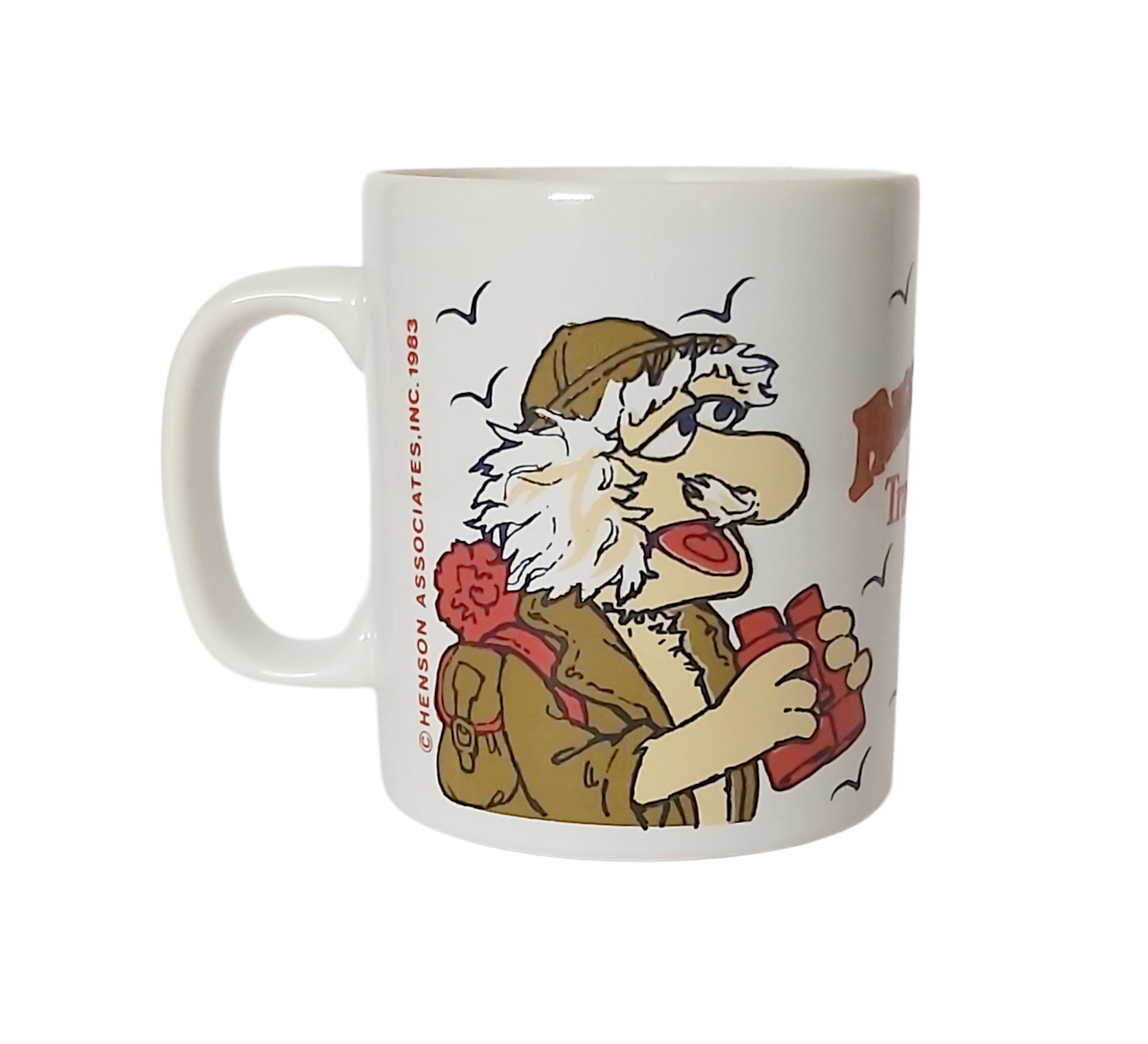 Fraggle Rock mug vintage 1983 Jim Henson Travelling Matt