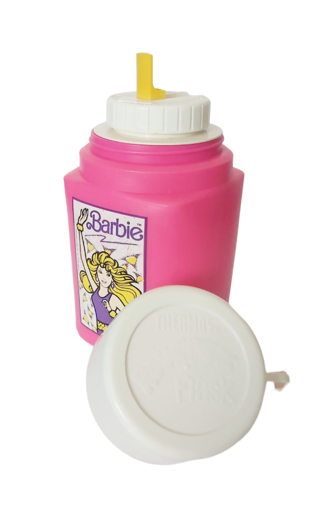 Barbie Gourde Thermos 1990 Mattel Made in England