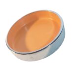 ​Cendrier Vide Poche Space Age Erhard Söhne 70s Métal Orange