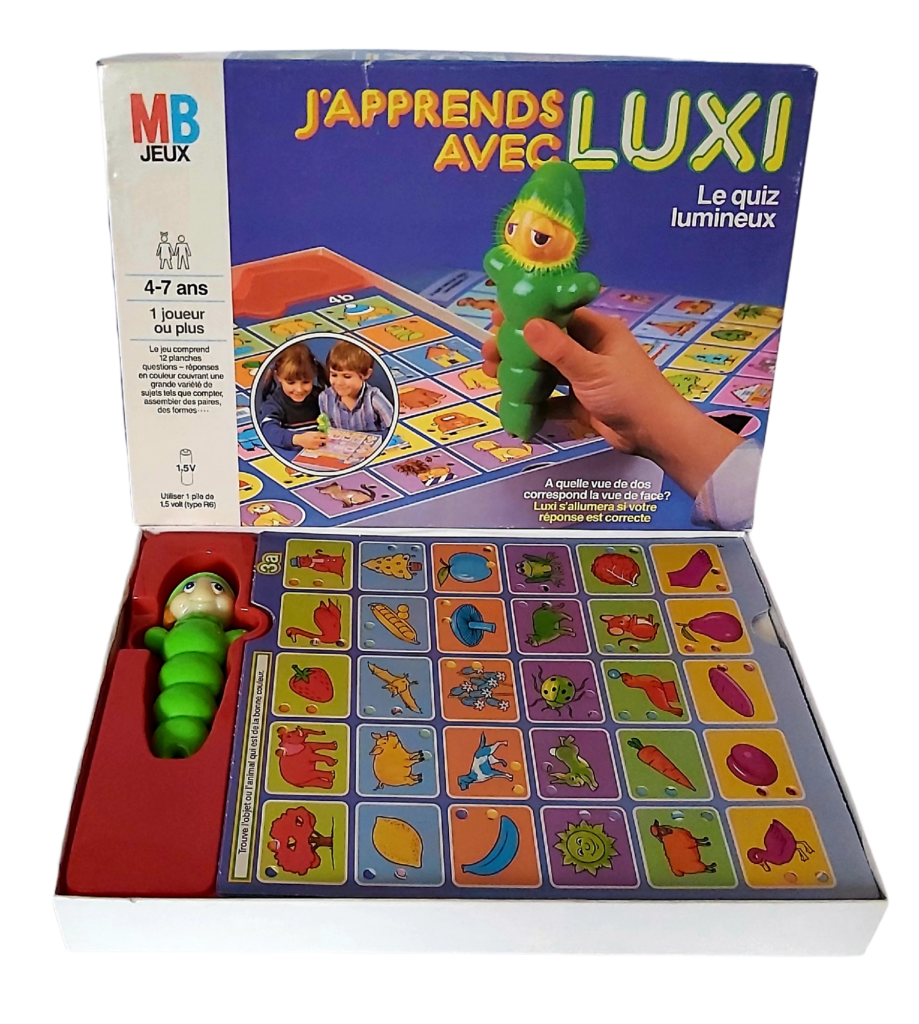 ​J'apprends avec Luxi MB jeux 1985