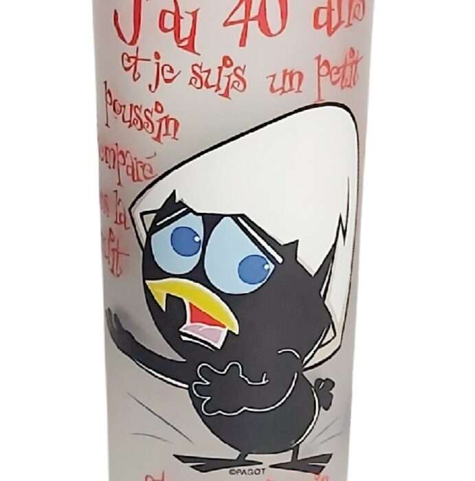 Calimero Verre 40 ans Avenue of the Stars Tropico Diffusion