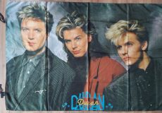 Duran Duran drapeau des années 80'