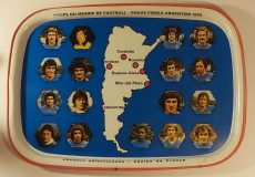 Plateau Coupe du monde de football Argentine 1978